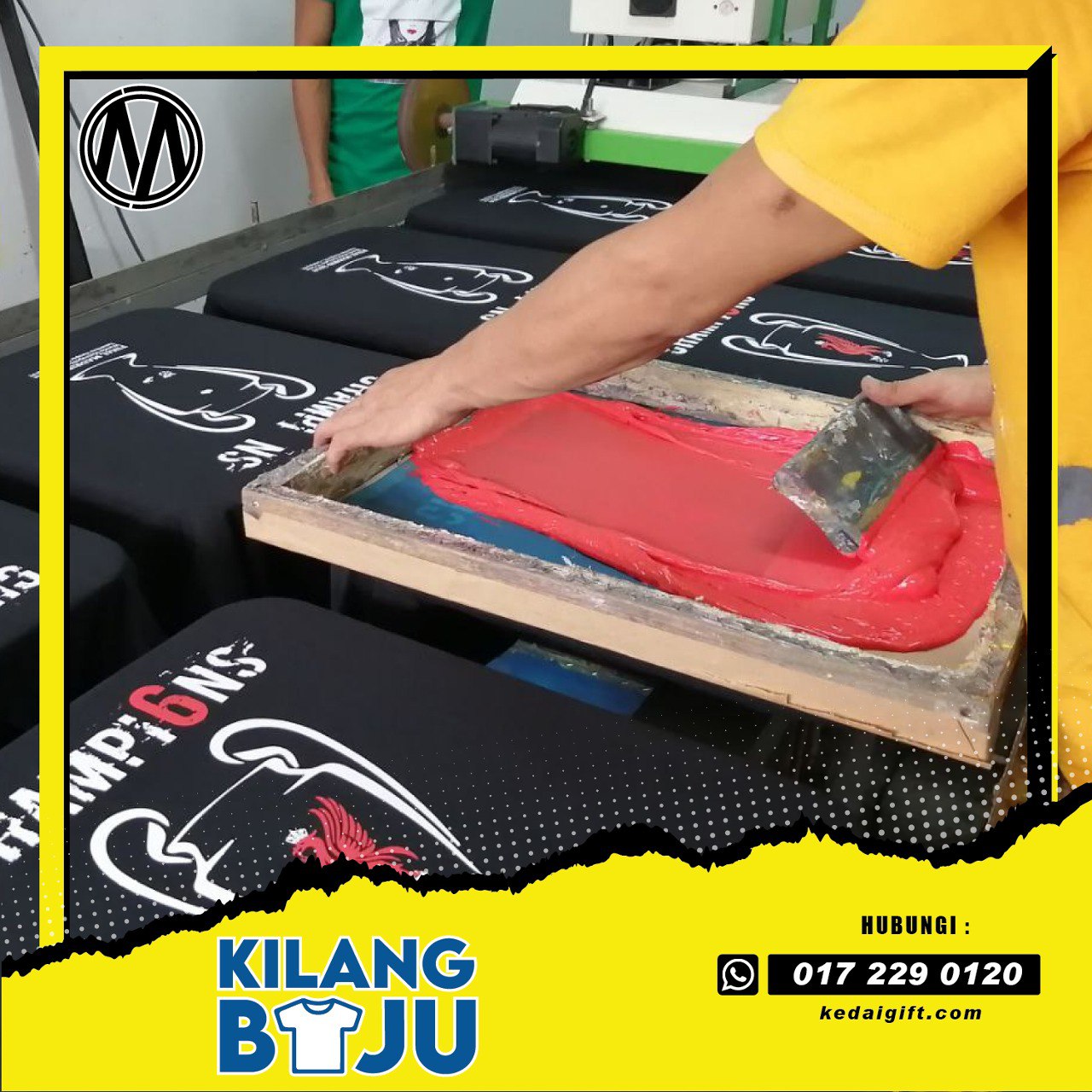 printing baju